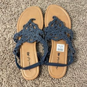Denim Flats. New with Tags!